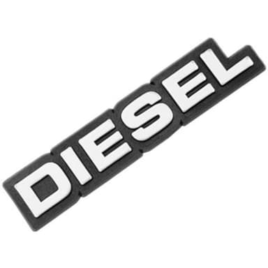 Emblem Diesel GM Chevrolet Sign All Models Gray